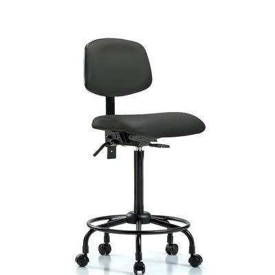 Black Drafting Chair F420