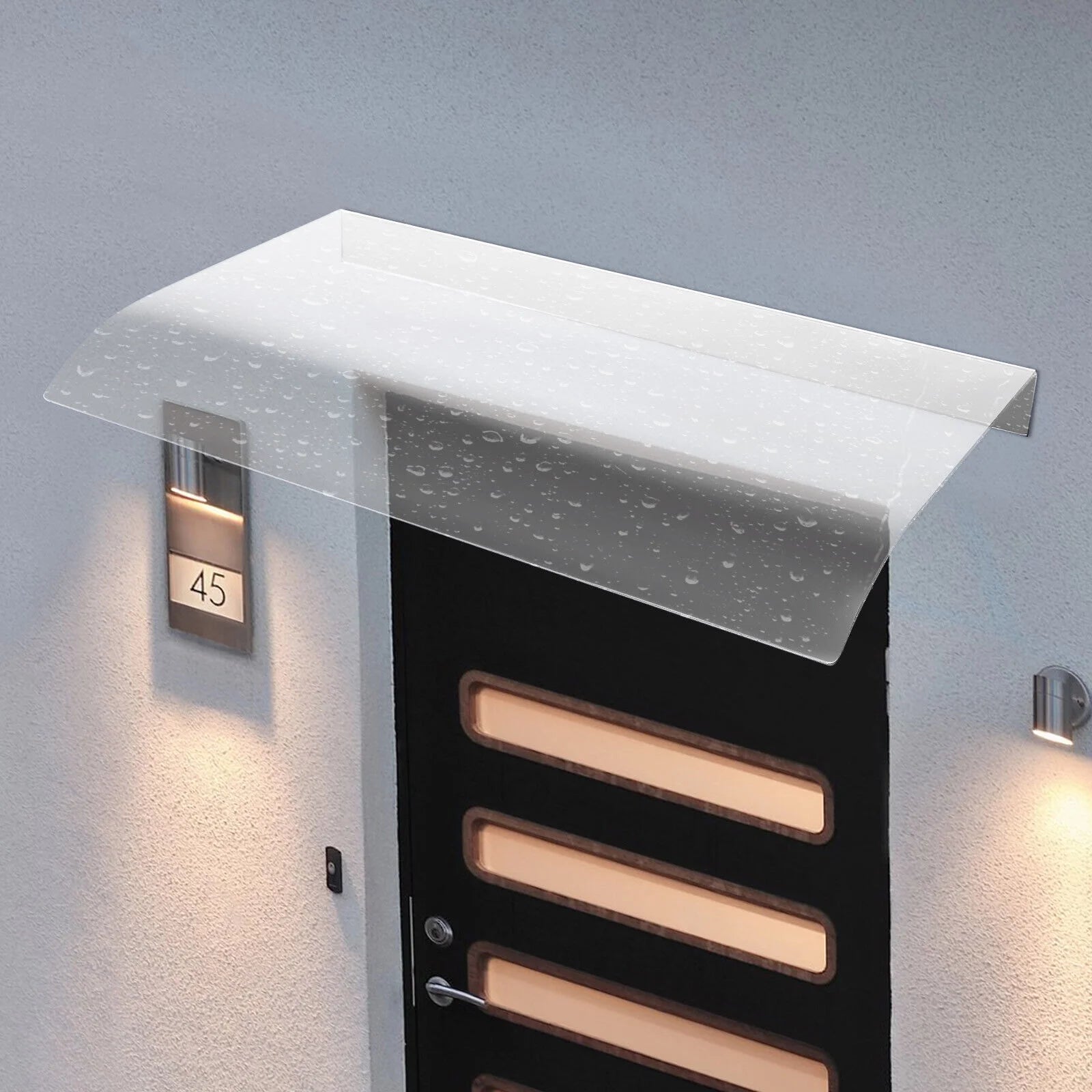 Clear Rain Shelter Window Awning Door Canopy T463