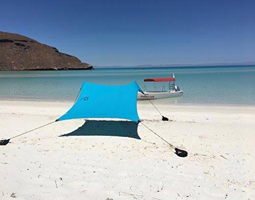 Portable Beach Tent Canopy Sun Shelter, 7 x 7ft P925