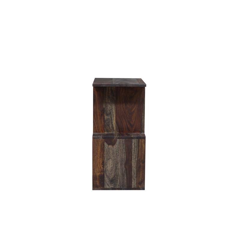 Gray Solid Sheesham Wood Bookcase M979