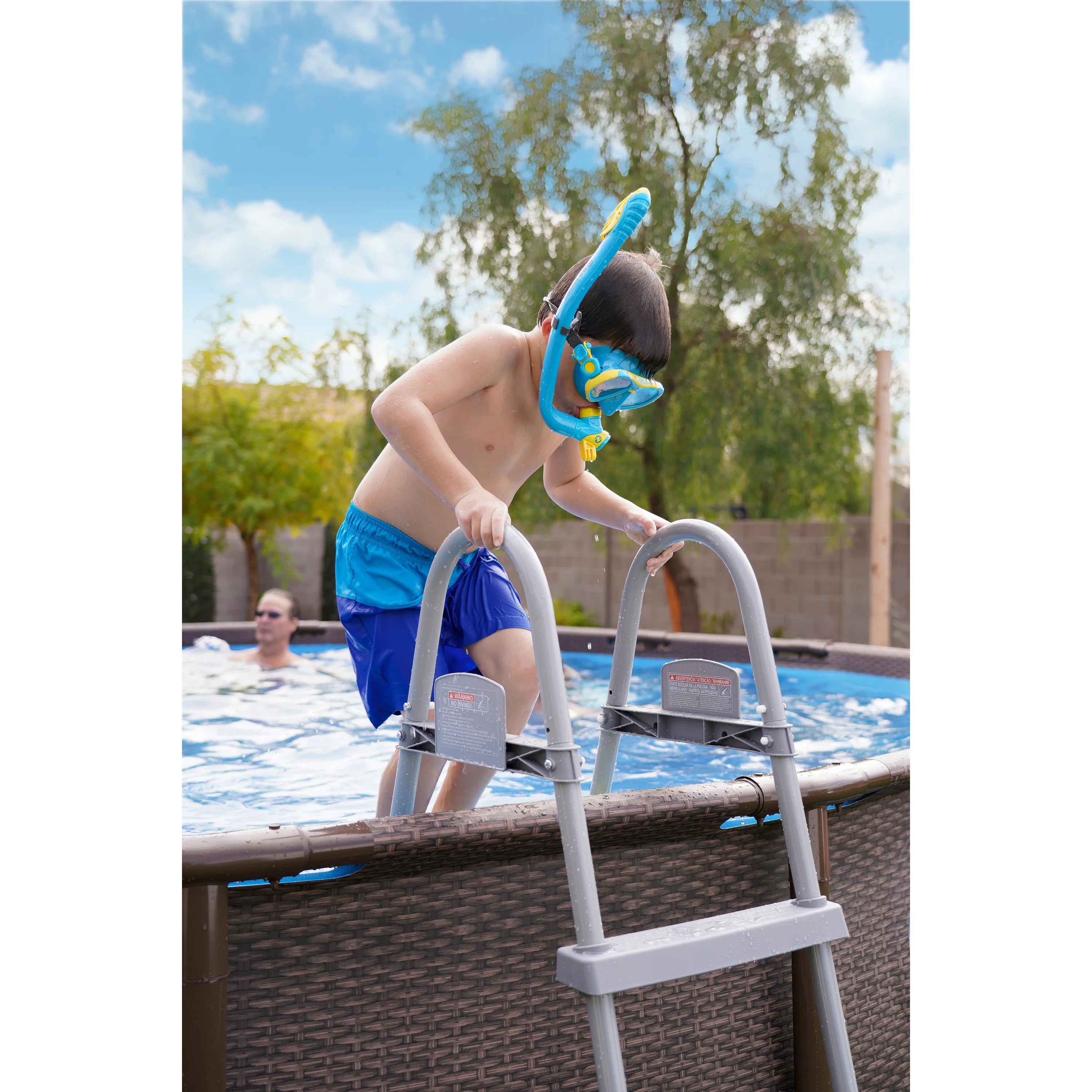 18' x 48" Above Ground Swimming Pool Set A212