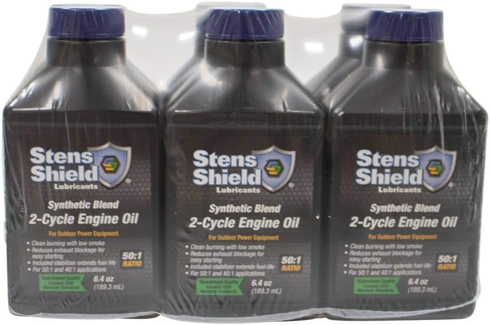 2-Cycle Engine Oil, 6.4 oz. Bottles, Pack of 2 H6611