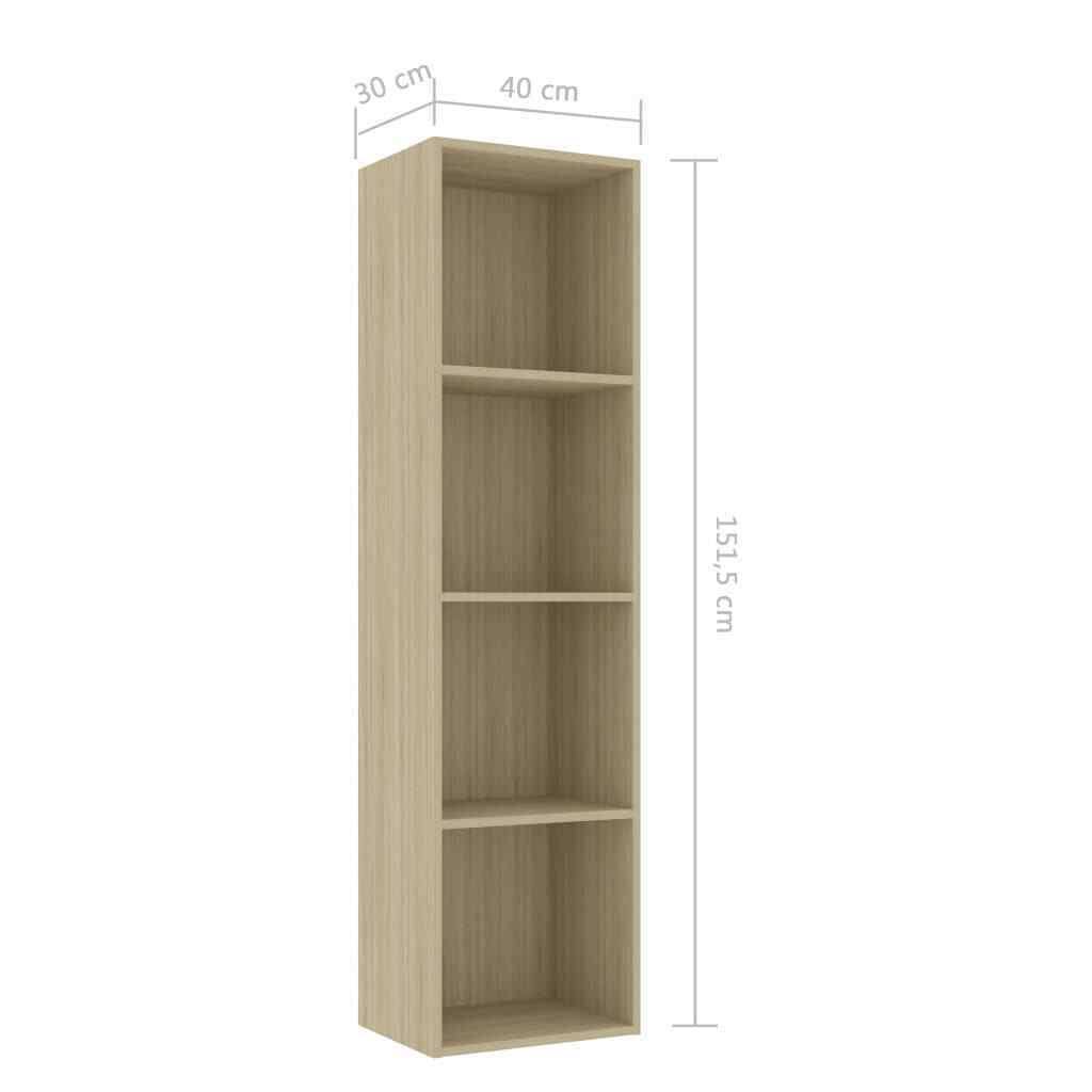Book Cabinet Sonoma Oak Chipboard I5285