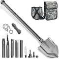 High-Carbon Steel Tactical Folding Shovel with Bag K2159
