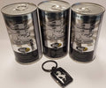 3 cans of BG 44K Platinum with Carbon Fiber Key Chain B4784