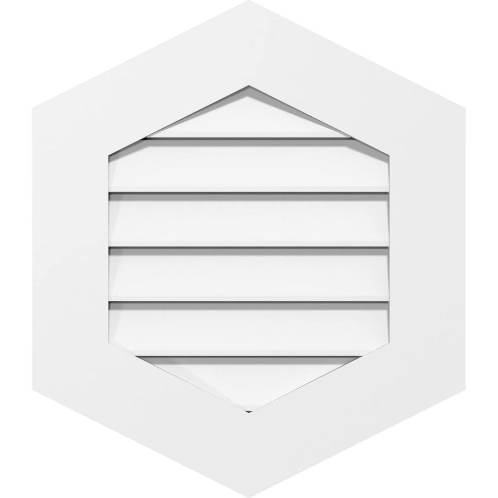 PVC Gable Vent H7913