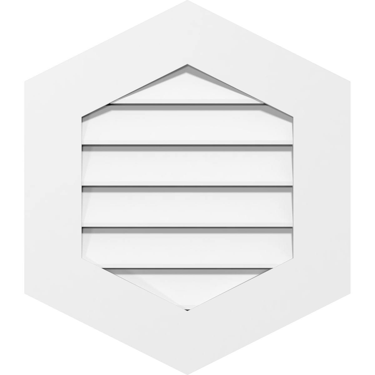 PVC Gable Vent H7913