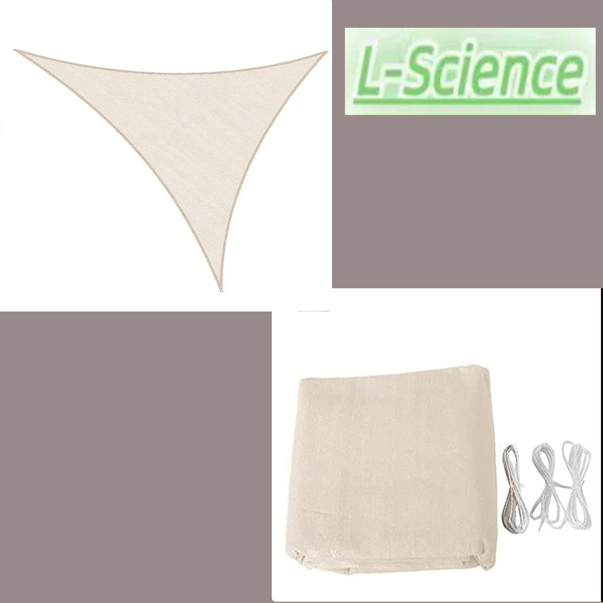 Sun Shade Sail Equilateral Triangle UV Canopy T619517