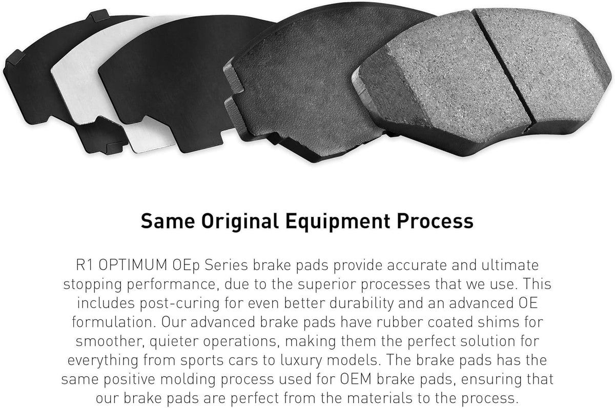 Carbon Brake Rotors with Pads and Hardware Kit U876997