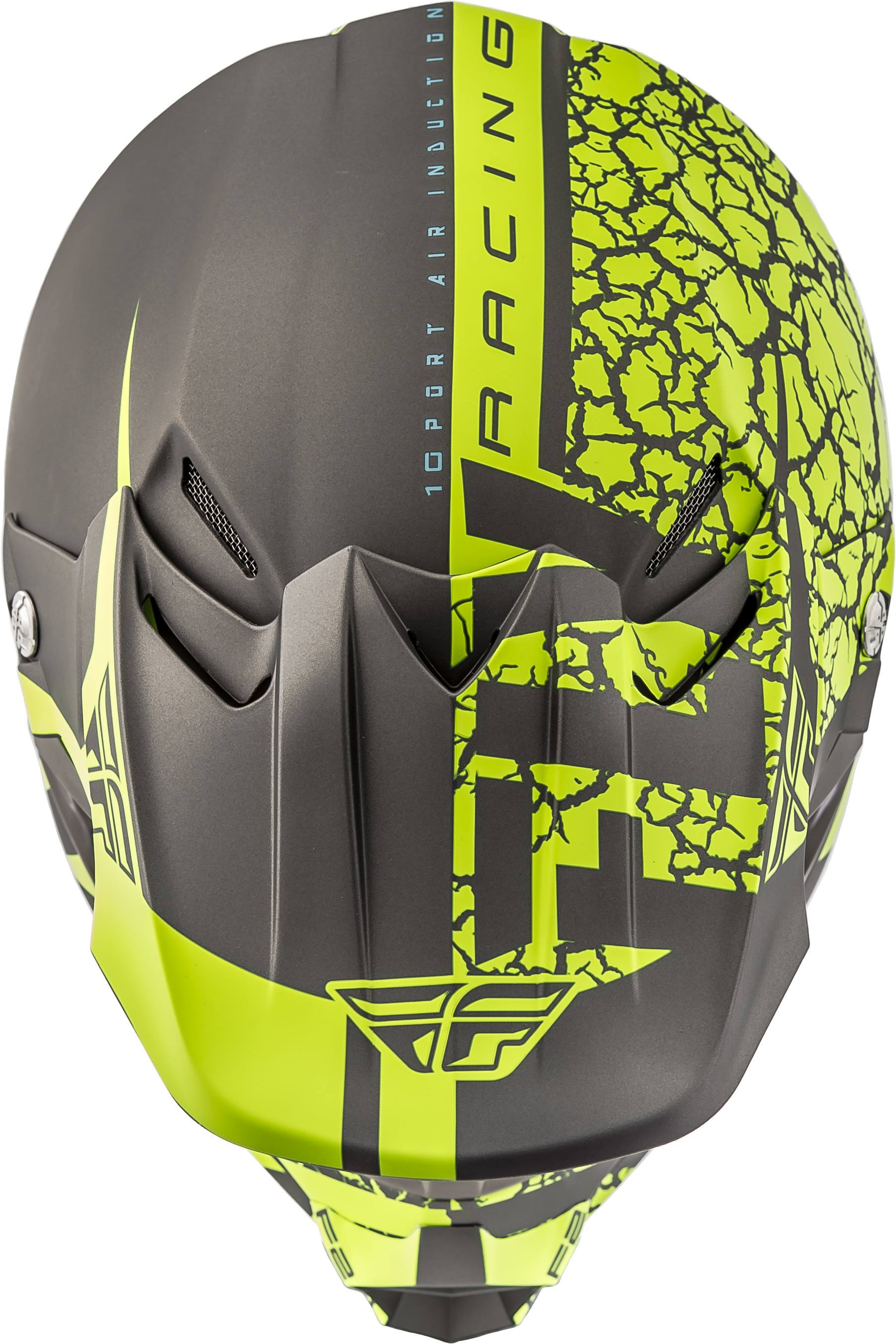 Matte Grey/Hi-Vis F2 Carbon Helmet A657554
