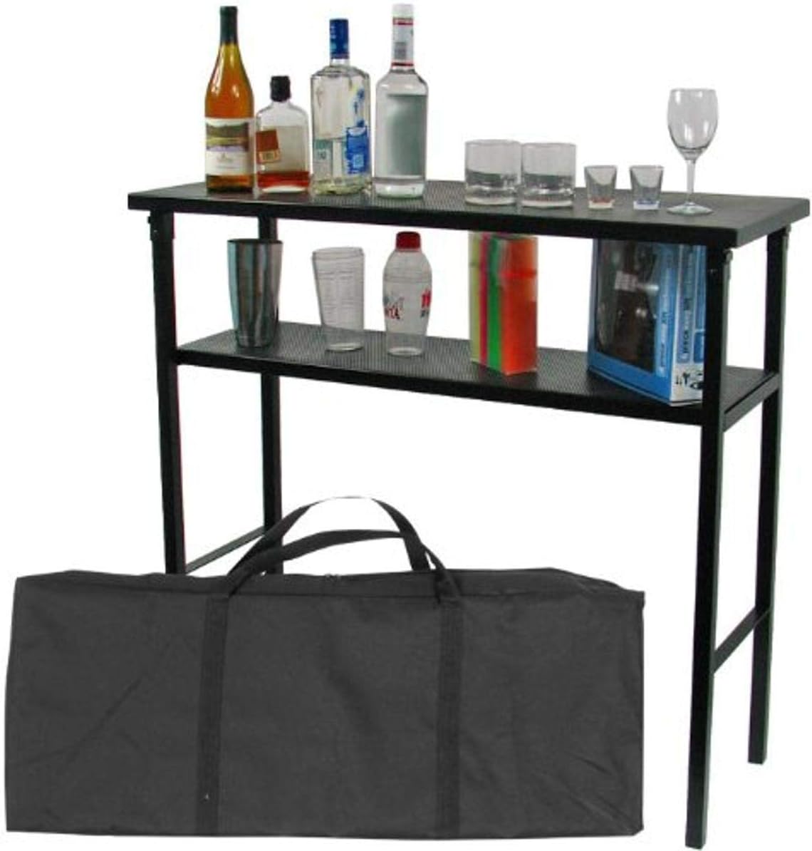Metal Portable Bar Table with Carrying Case V89017