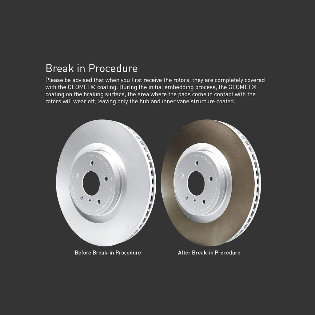 Carbon Brake Rotors with Pads and Hardware Kit U876997
