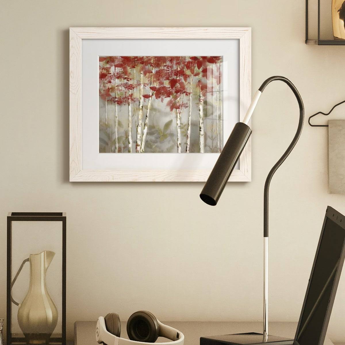 Framed Print 31X44 White Z8165
