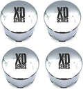 4 Pack Chrome Push Thru Center Cap X306456