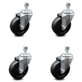 Swivel Caster Set of 4 with 12mm Stem K49495