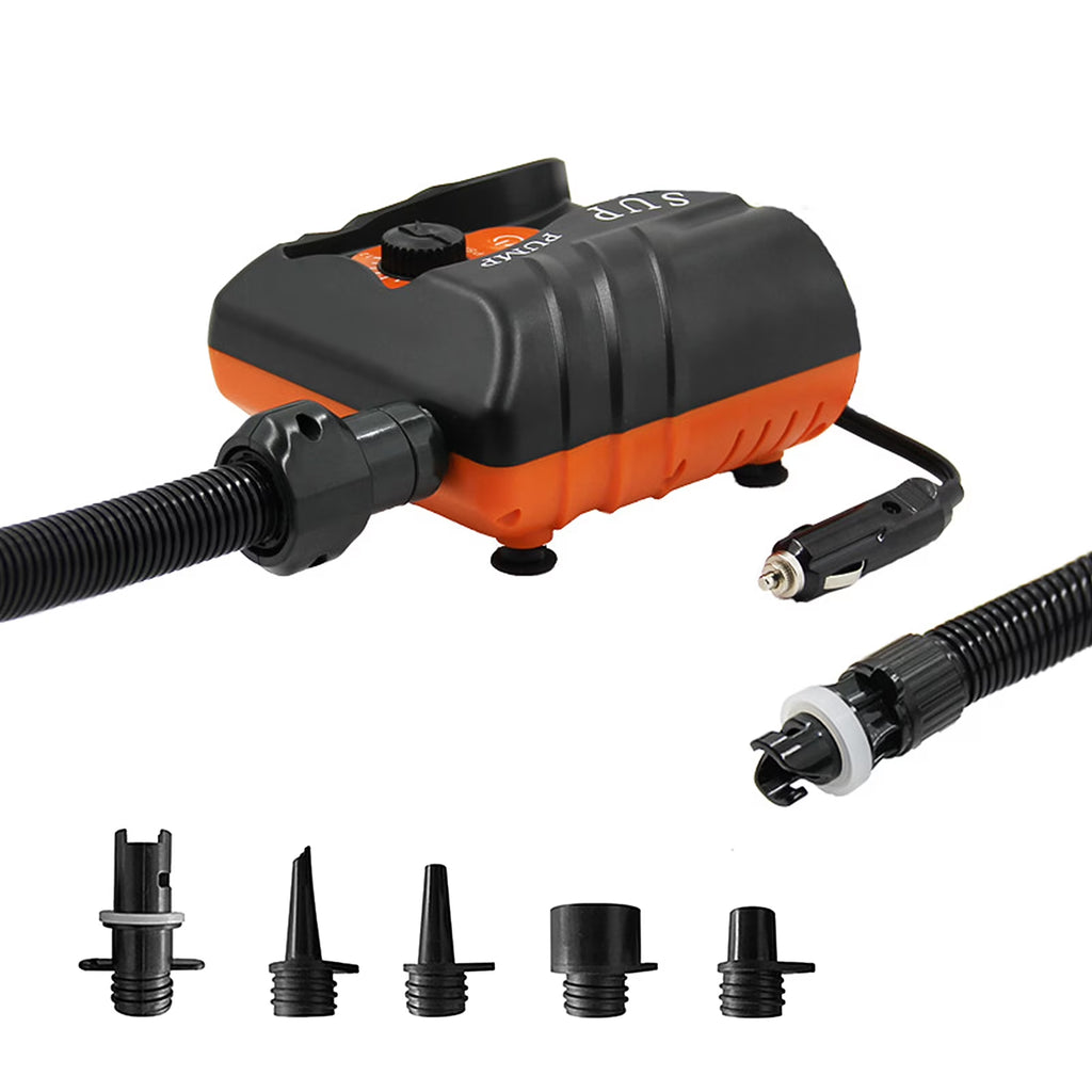 16PSI Electric Inflation Air Pump with 6PCS Nozzles Q8191