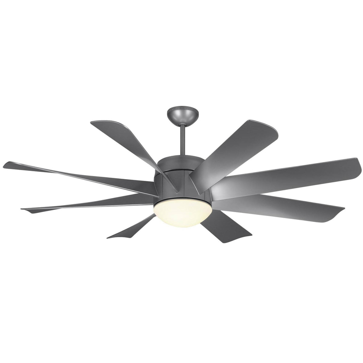 56x22 LED Ceiling Fan Brushed Steel I670