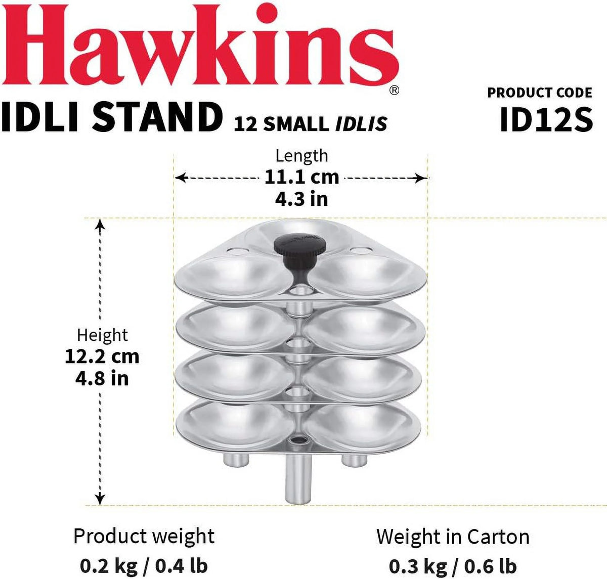 Mini Idli Stand For Pressure Cooker S1808