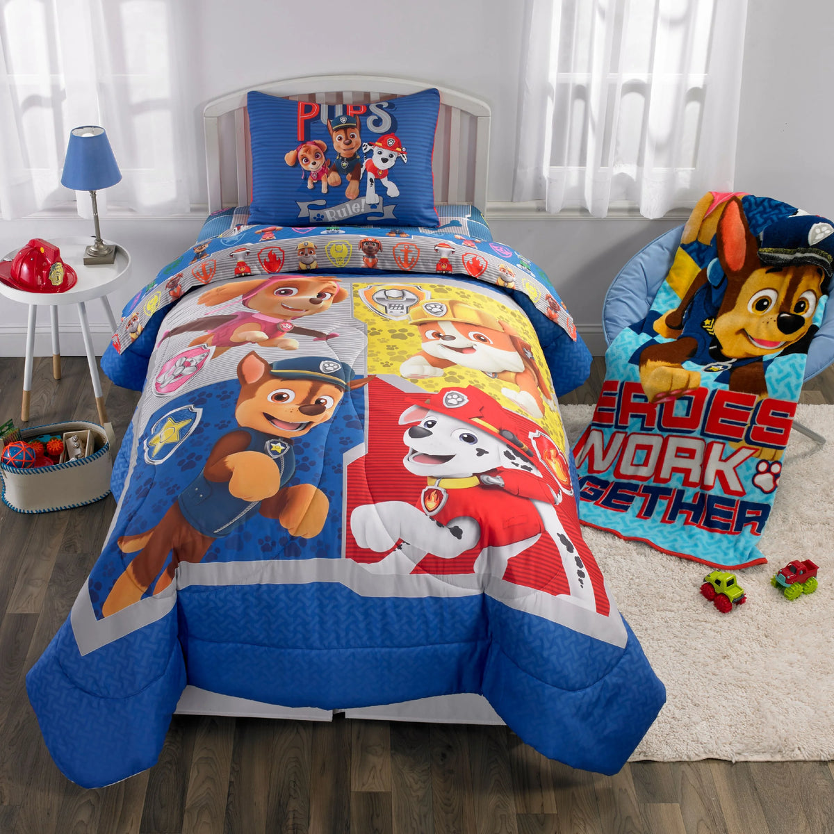 Plush Cuddle and Decorative Pillow Buddy, Blue T44790