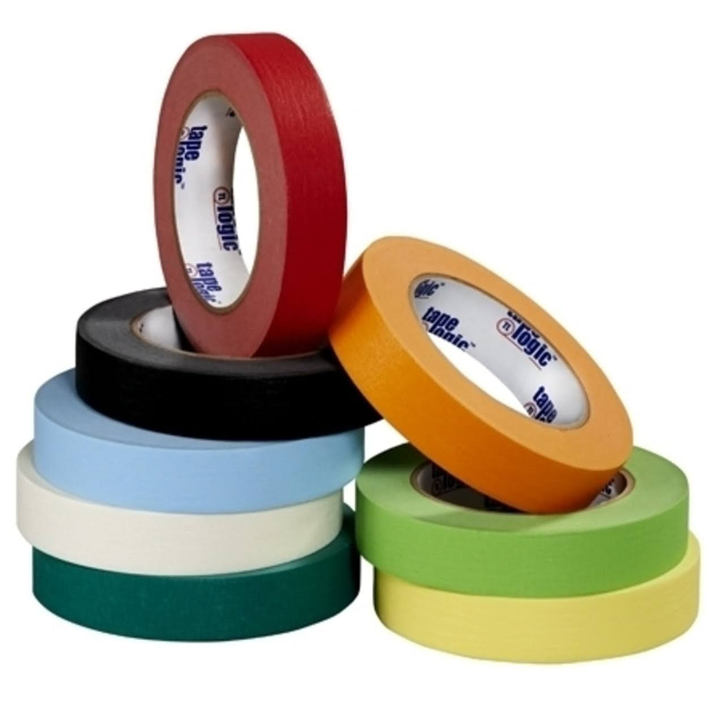 1x22 x 60 yds Yellow Masking Tape, 12/Case K331517