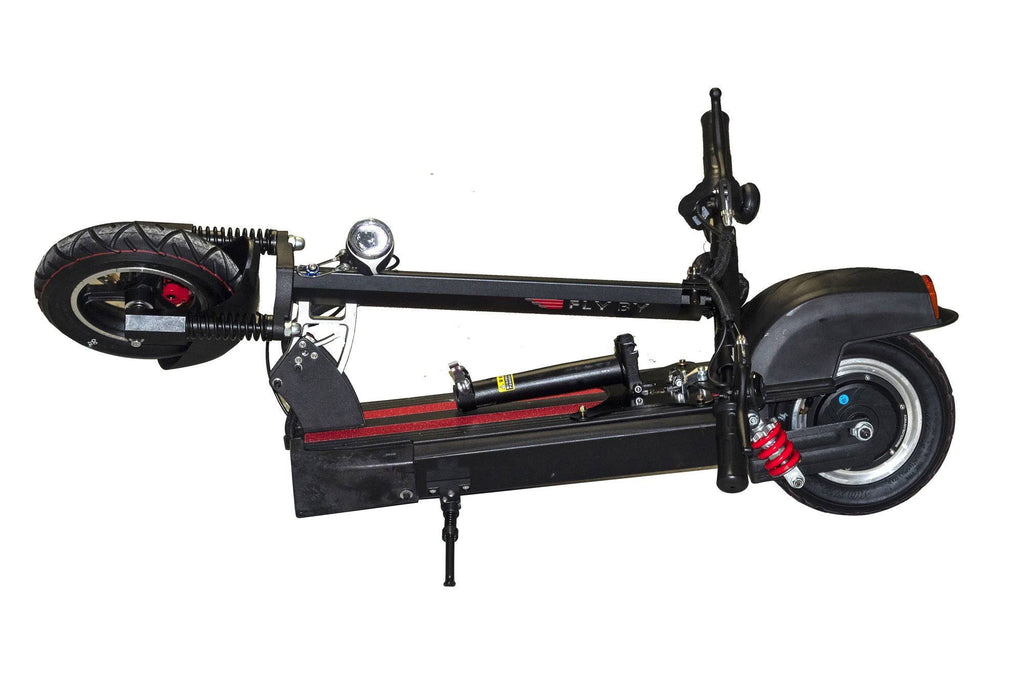 Black/Red Folding Electric Scooter Q7665