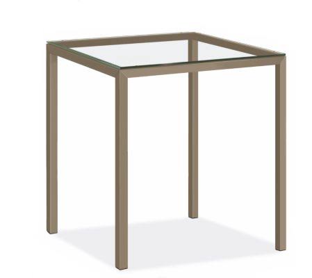 Clear Tempered Glass Patio Bar Table W4878