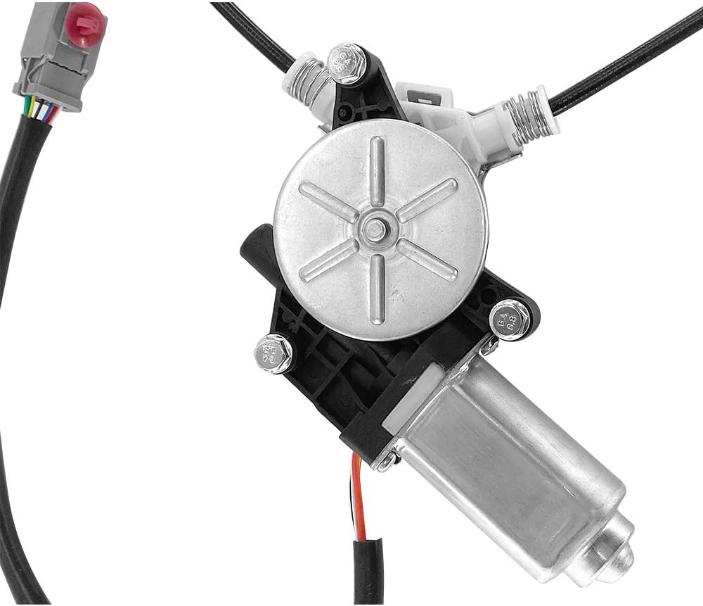 Front Driver Side Power Window Regulator with Motor Assembly for Honda Element 2003-2010 Pack of 2 X995402