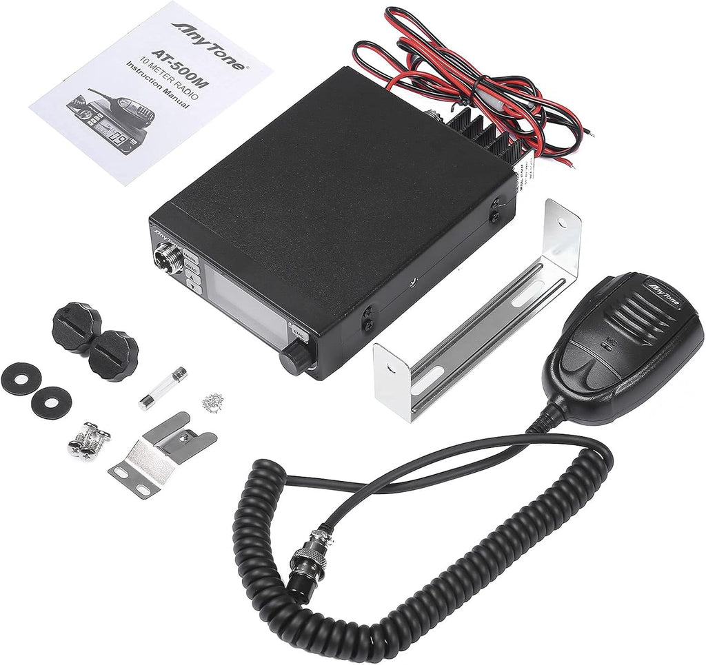 10 Meter Ham Radio AM/FM Mobile Transceiver, Pack of 2 E10692