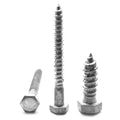 1/2x22-6 x 2x22 Hex Lag Screw Low Carbon Steel Hot Dip Galvanized Pk 225 X86344
