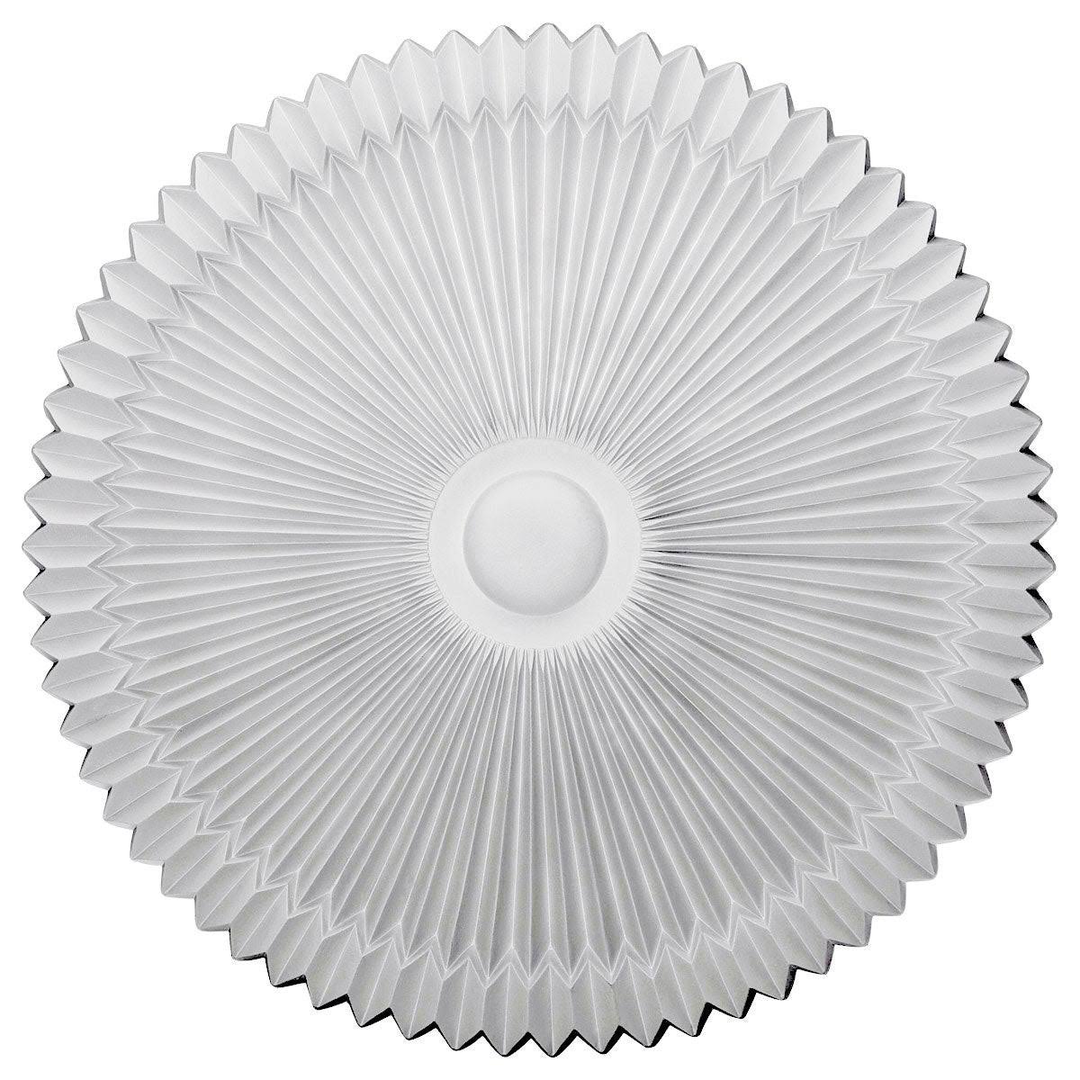 24x22OD x 3x22P Hand-Painted Ceiling Medallion T37736