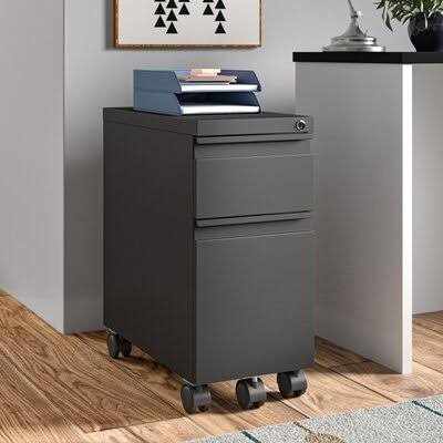 2-Drawer Mobile Vertical Filing Cabinet A530