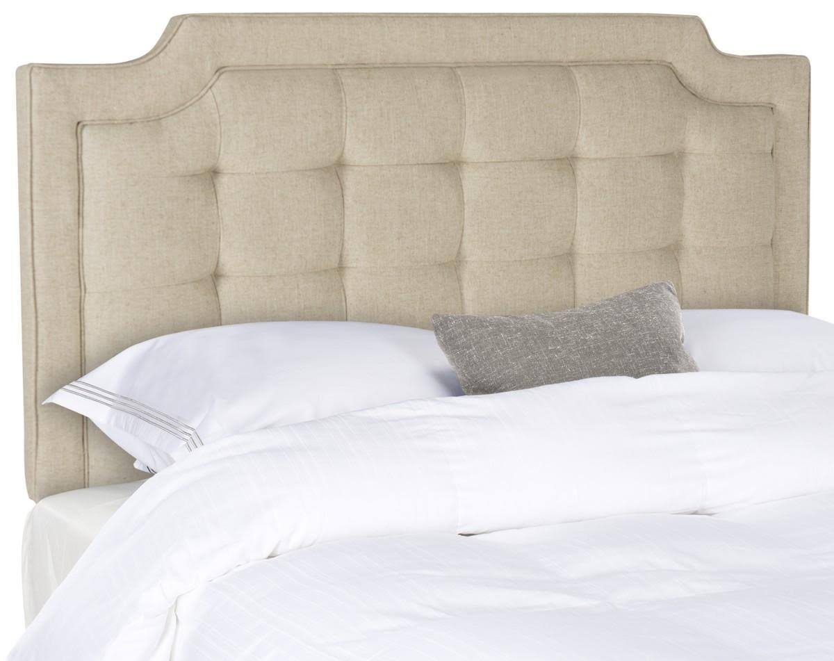 Twin Hemp Tufted Linen Headboard O83754