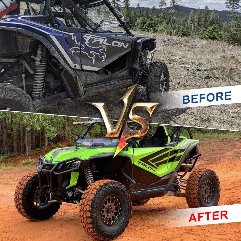 Nerf Bars Rock Sliders with Wrinkle Black Powder Coating T321