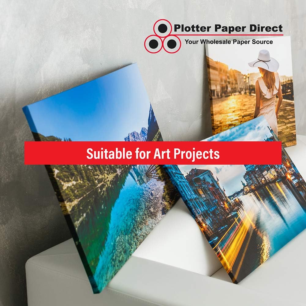 24 x 75' Roll Matte Polyester Canvas I96629