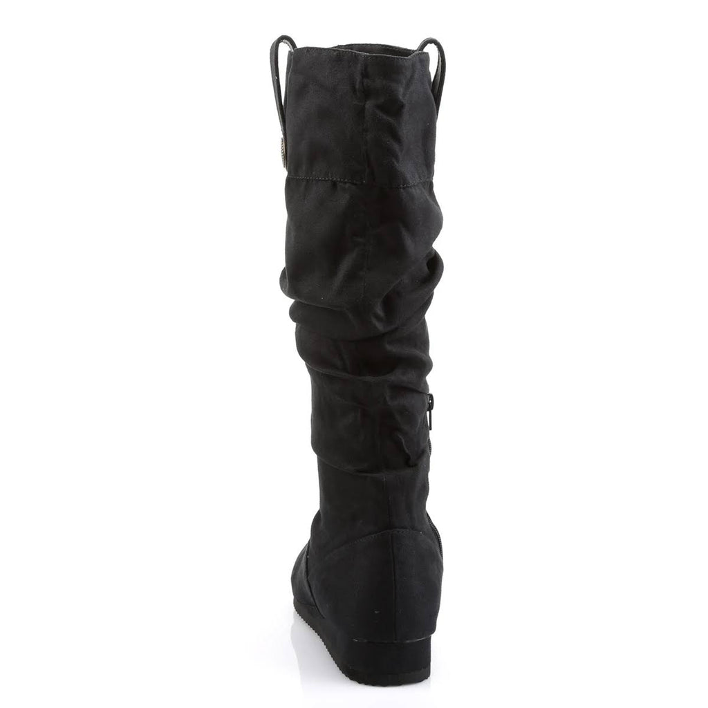 Black Microfiber Renaissance Shoes M847602