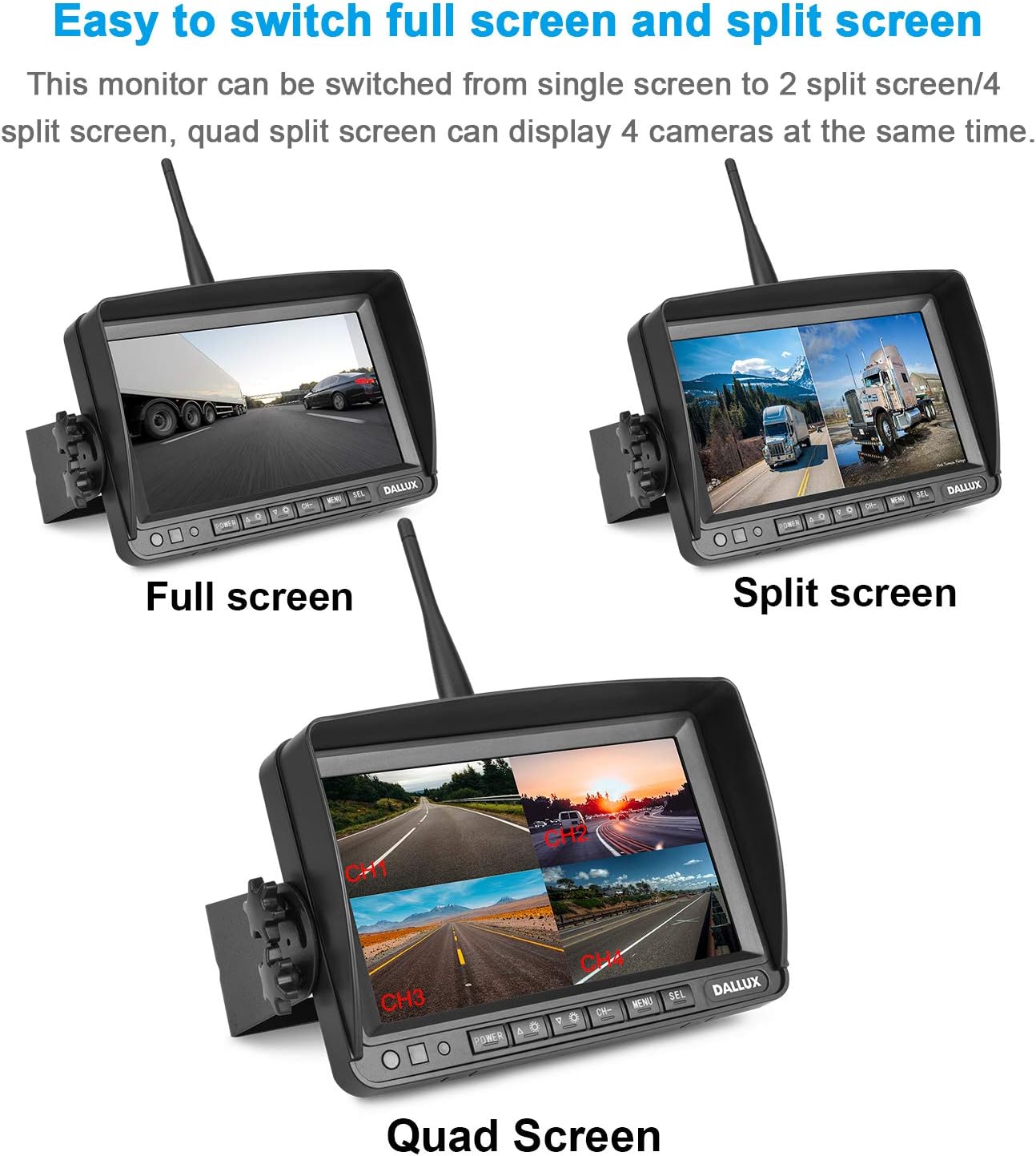 Digital Wireless Backup Camera with Night Vision Z54272