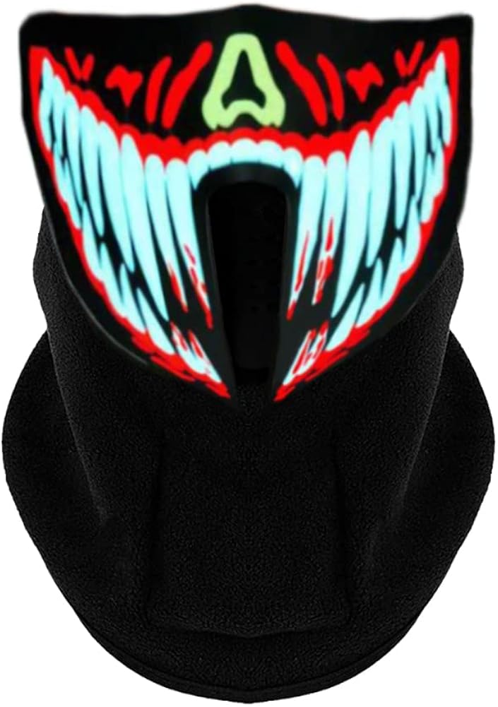 Halloween LED Light up Masks, Pack of 2 M419283