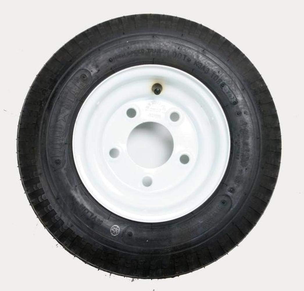 4.80-8 Trailer Tire/Wheel Assembly 5 Hole Rim Pack of 2 K677