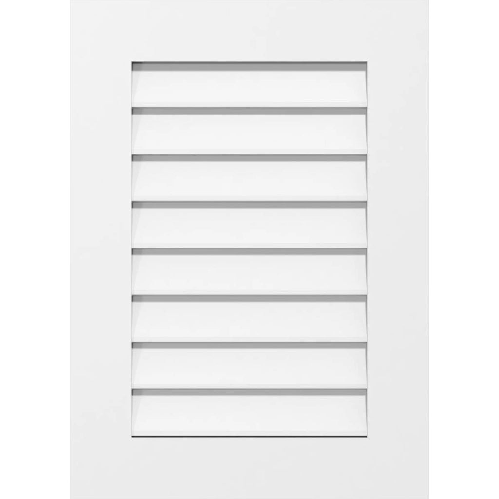 PVC Gable Vent H300