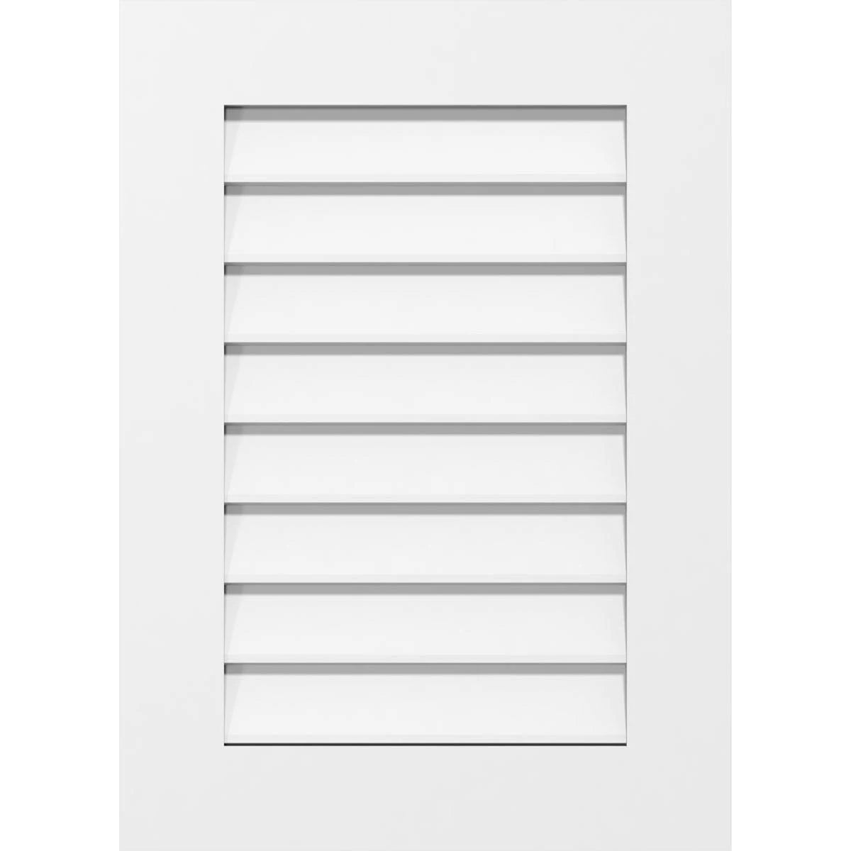 PVC Gable Vent H300