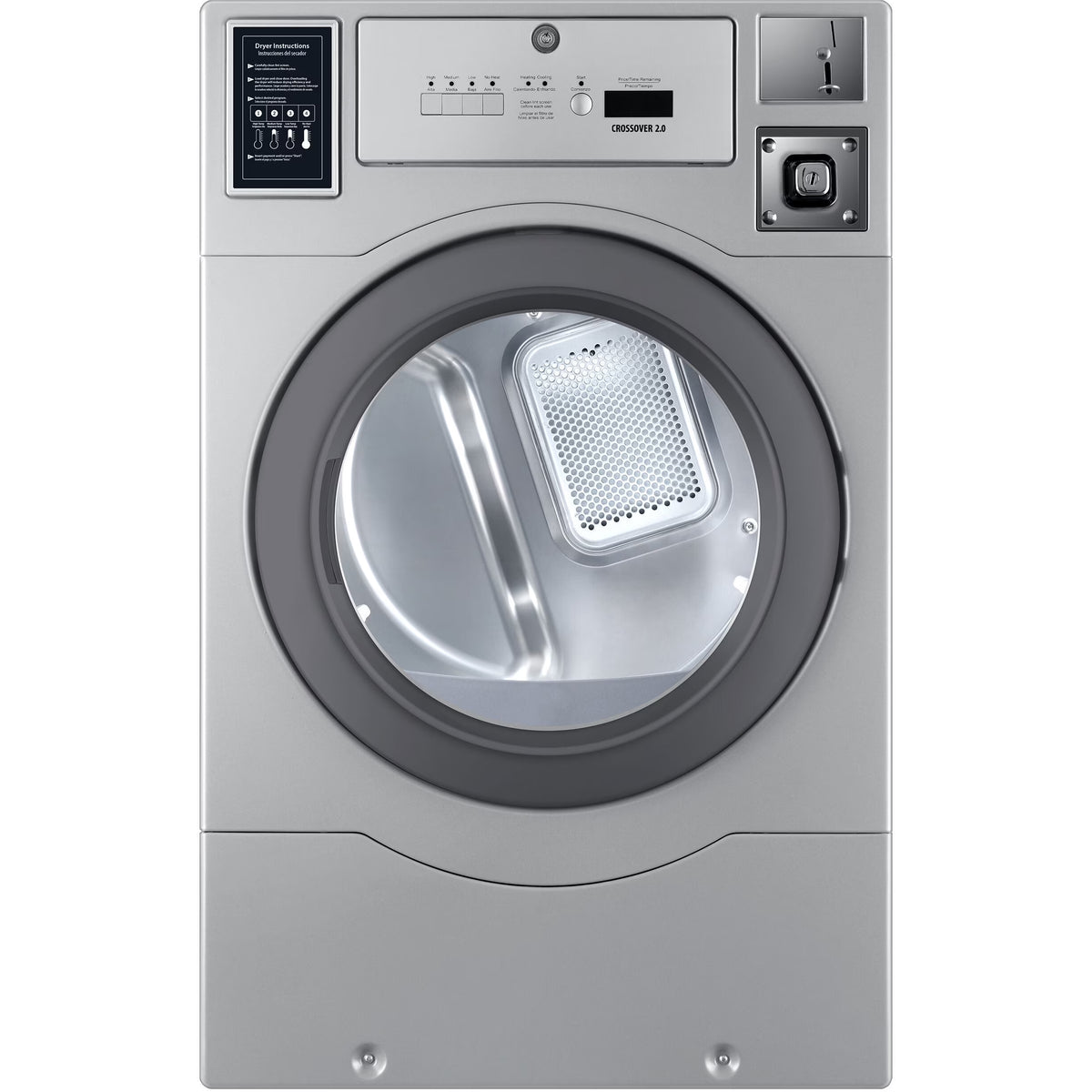 Coin-Operated Electric Dryer with Top Controls Q6188