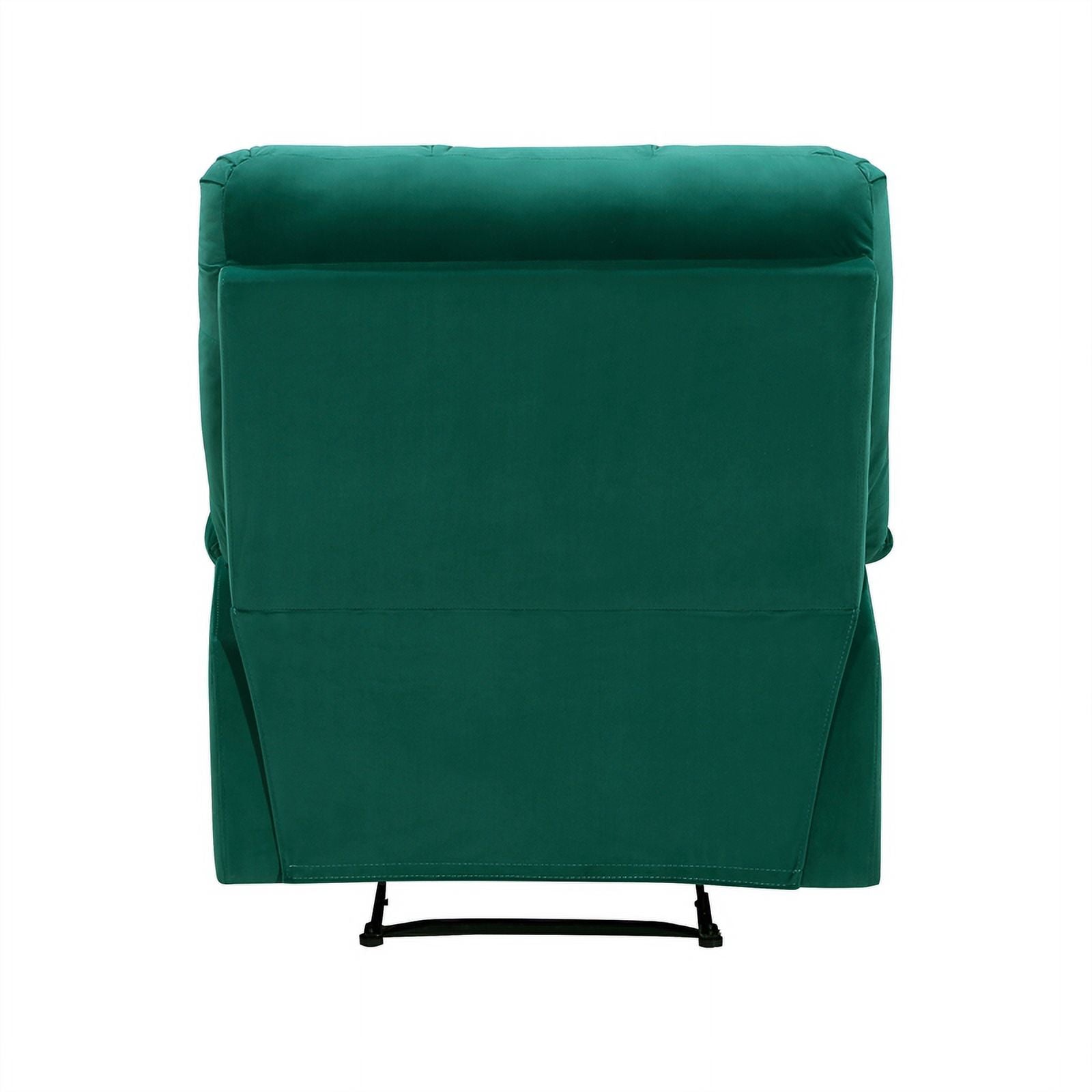 Green Velvet Manual Recliner K341683