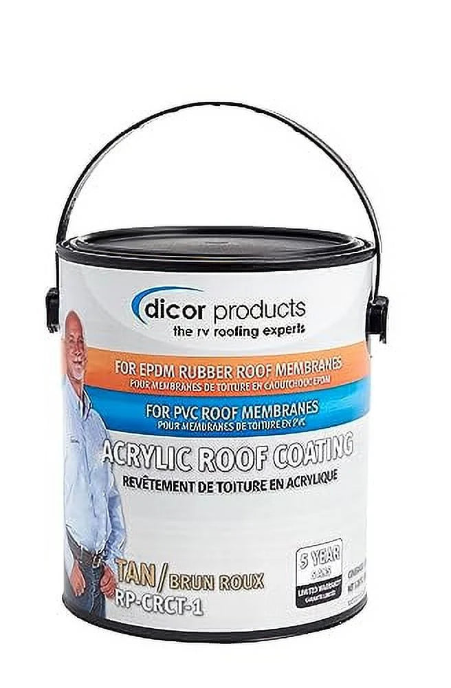 Tan Acrylic Roof Coating Z264942