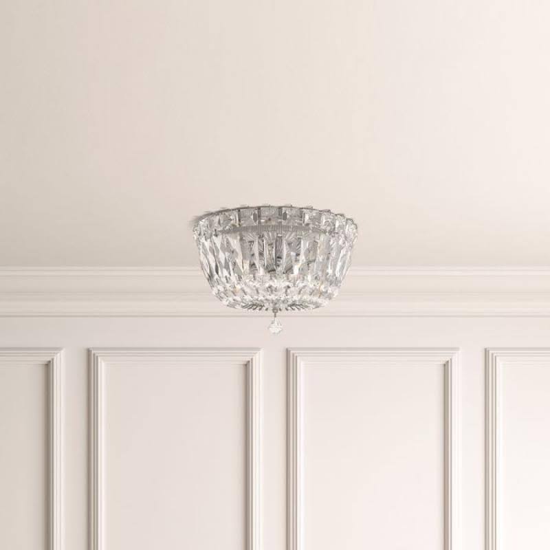 3-Light Crystal Flush Mount Z32538