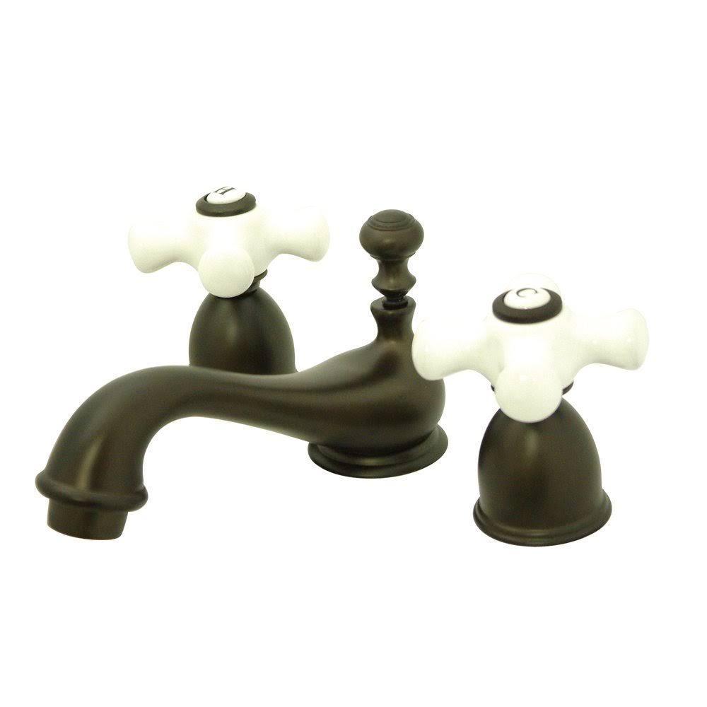Bronze Mini Widespread Bathroom Faucet R39776