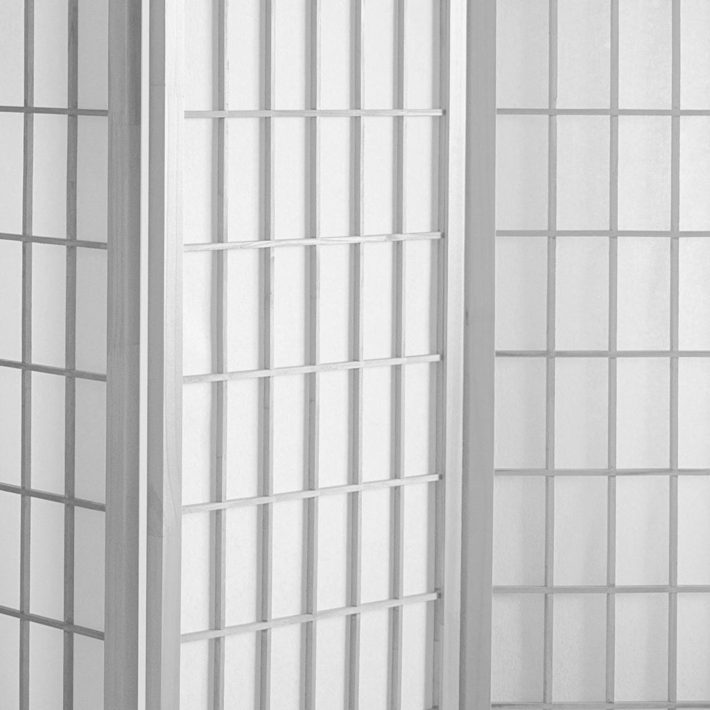 White 6 Panel Shoji Screen A26208