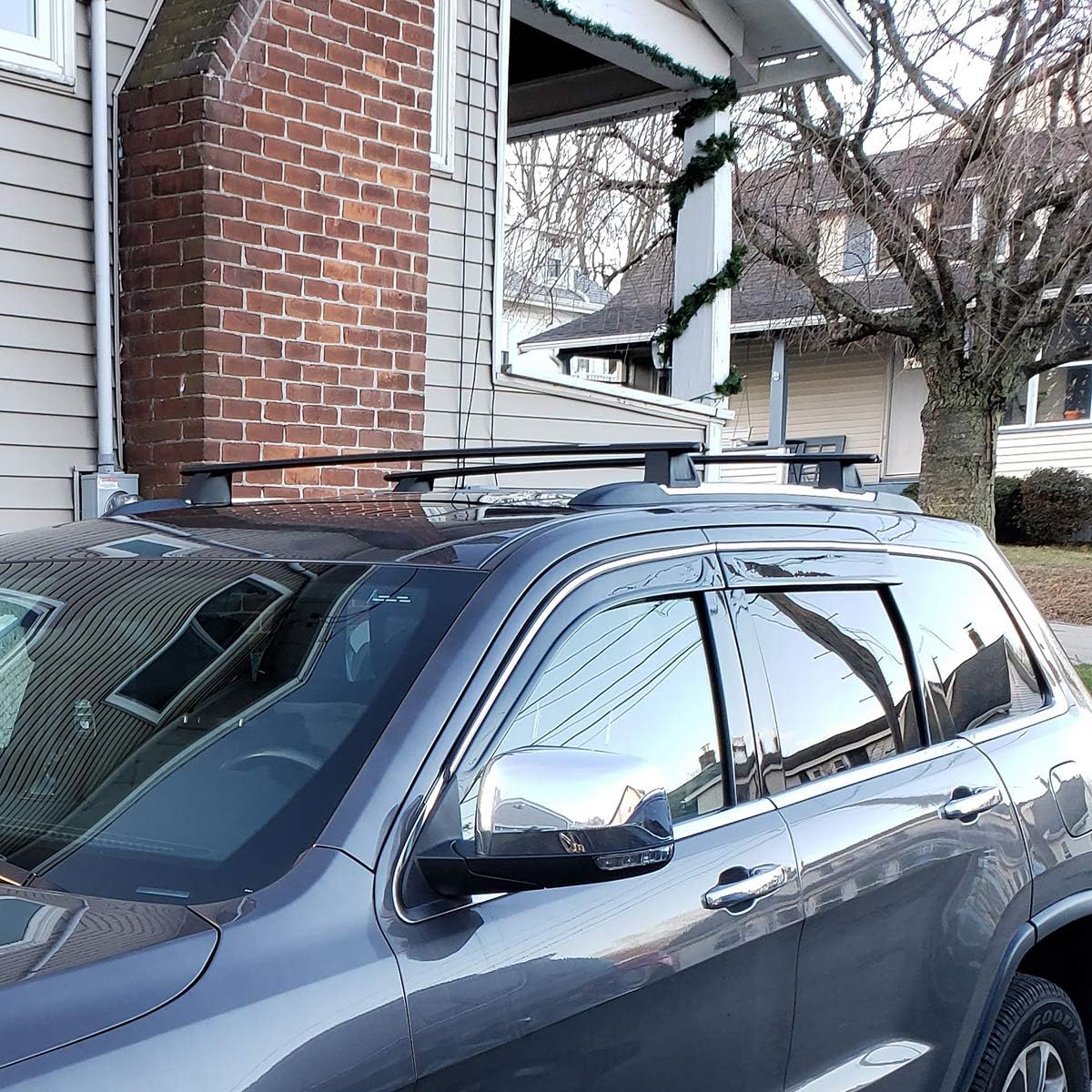 Roof Top Cross Bars Rack Cargo Carrier Pack of 2 A4486