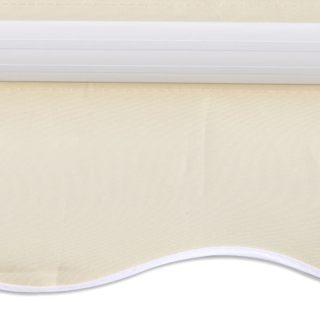 Folding Awning Manual Operated 118.1" Cream V600