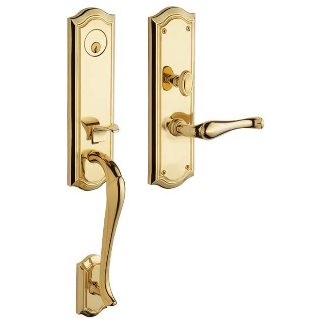 Oil Rubbed Bronze Left Hand Single Cylinder Mortise Entrance Handleset Z9092