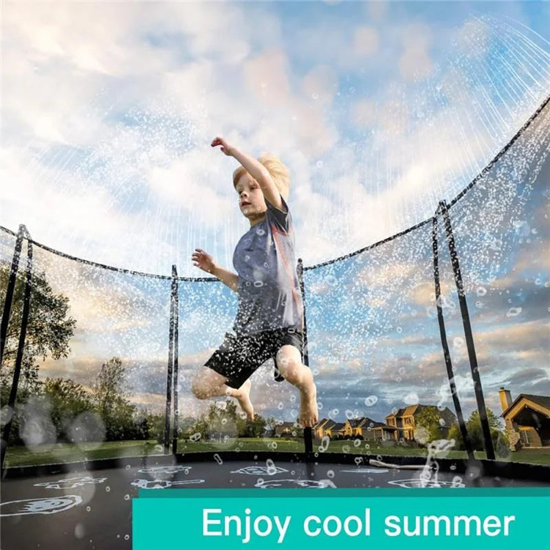 Trampoline Sprinkler Water Sprayer Toy Accessories 39.4ft E102